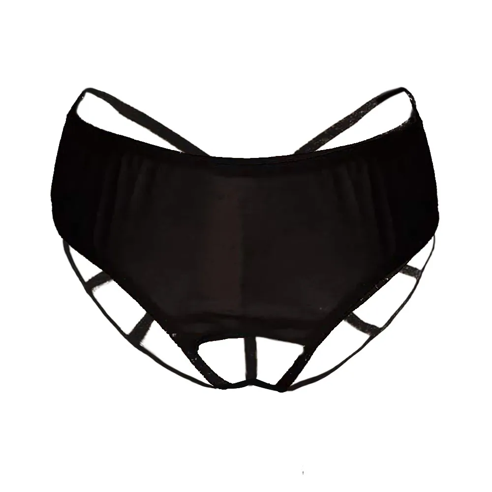 Women's underwear open crotch sexy lingerie bondage Erotic Briefs transparent panties g string Female thong lenceria@ | Тематическая