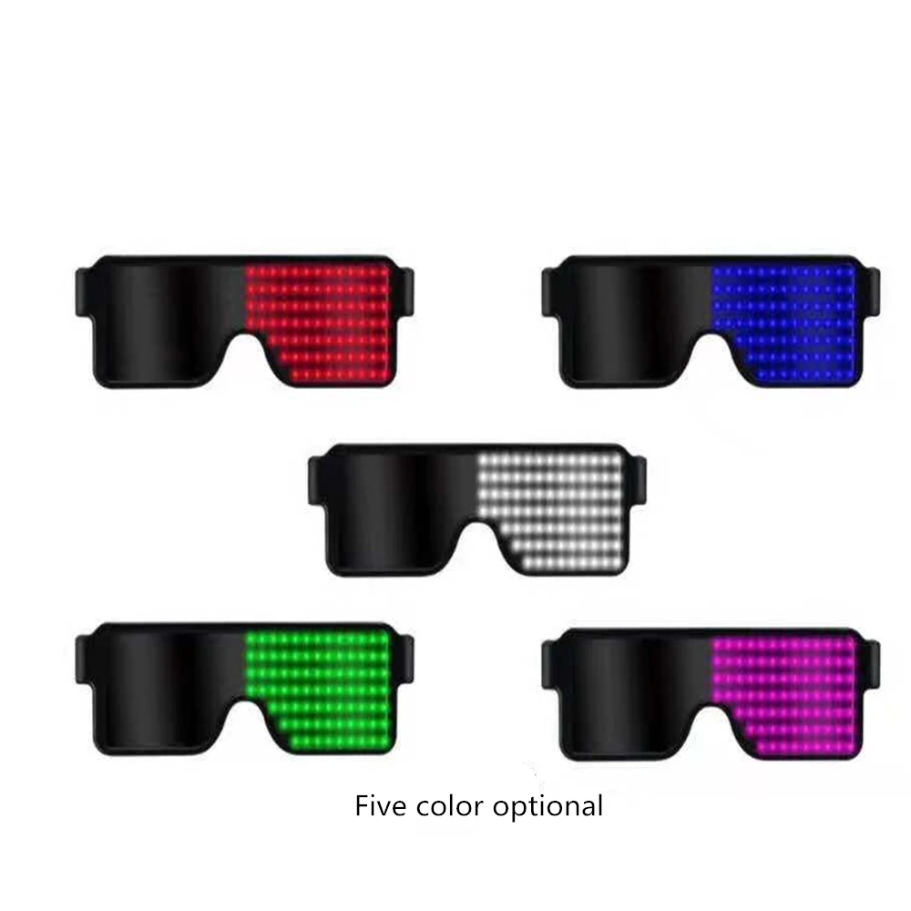 Светодиодный светящийся светильник для очков вечерние товары новый подарок