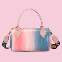 wholesale 2021 new fashion stylish good texture gradient handbag foreign trade small bag womens all match pillow bag fashion