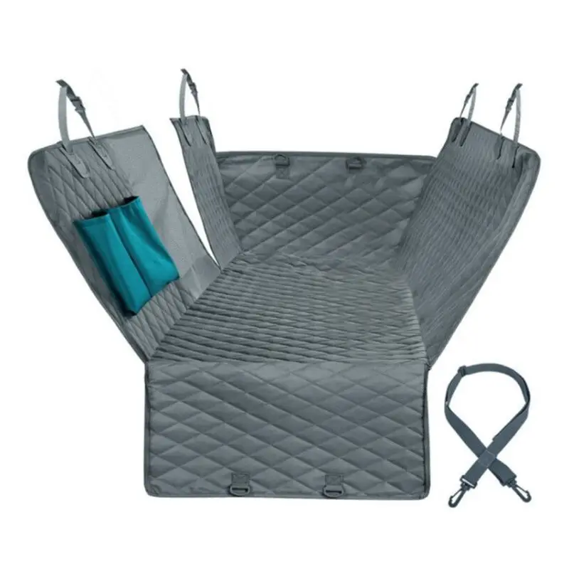 melhor Capa De Assento Do Carro Do Cão Vista Malha à Prova Dwaterproof água Traseira Do Assento Esteira Hammock Pet Protector