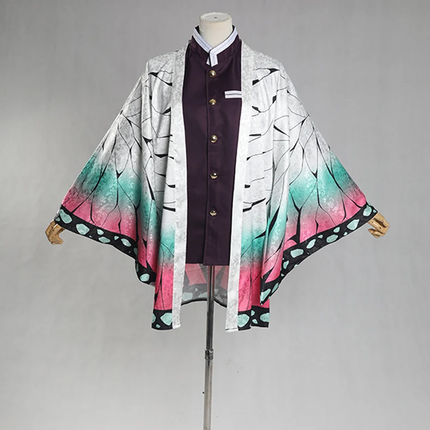 Demon Slayer Kimetsu no Yaiba Cosplay Costume Rengoku Kyoujurou Kanroji Mitsuri Agatsuma Zenitsu Men Women Jacket Haori Kimono |