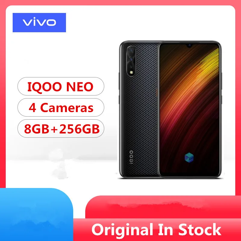 Оригинальный Vivo iqoo NEO 855 мобильный телефон Snapdragon Android 9 0 6 38 &quotAmoled 2340X1080 8 Гб