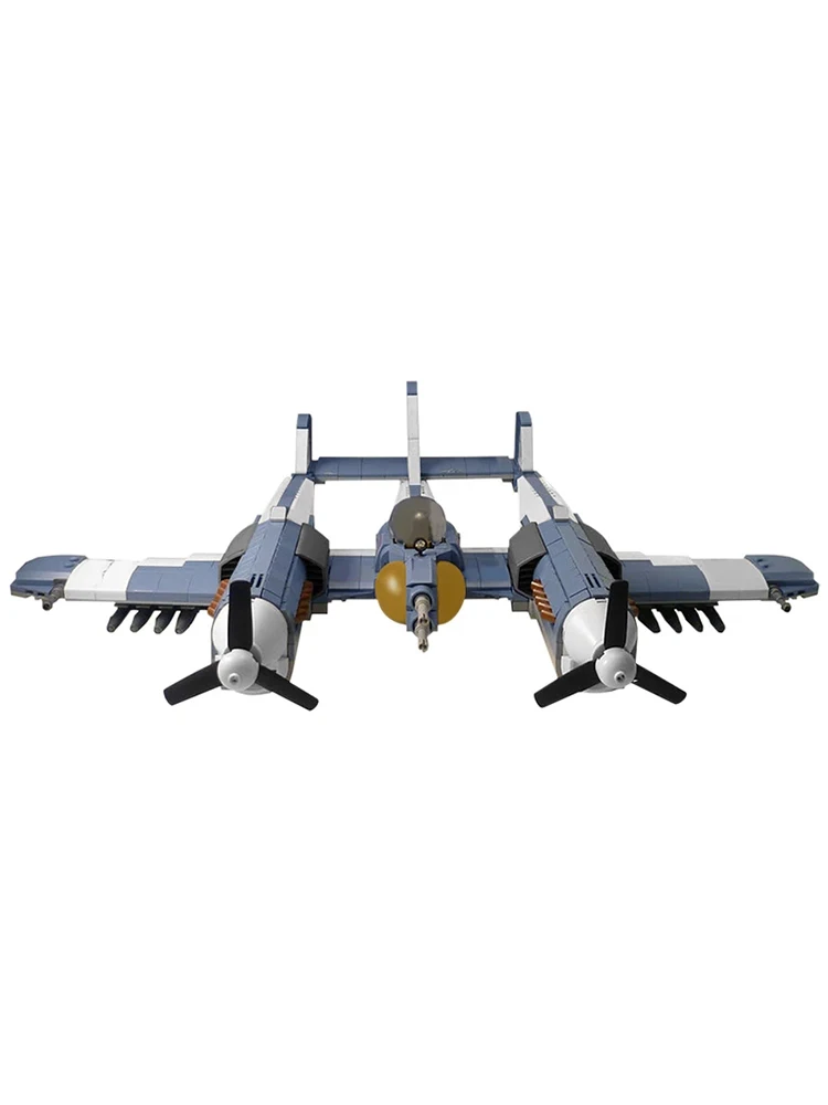 

MOC Star Space Series Diy Airplane P-98 NemesisING Model Building Blocks Bricks Kids Creative Toys Gifts For Children