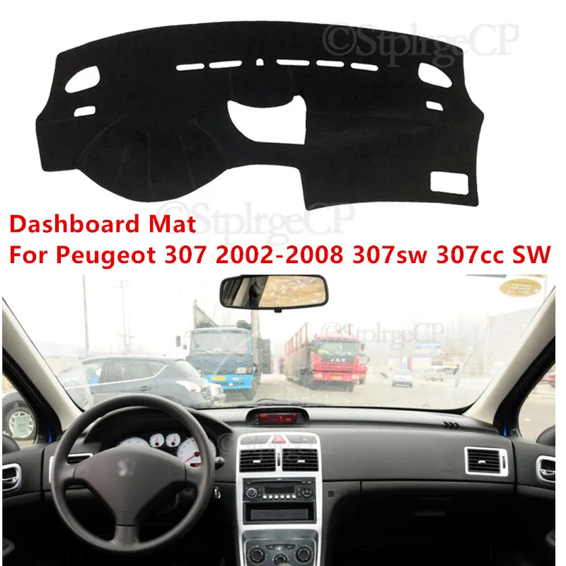 Для Peugeot 307 2002 2008 307sw 307cc SW новый анти скольжения Мат Зонт приборной защиты ковровых
