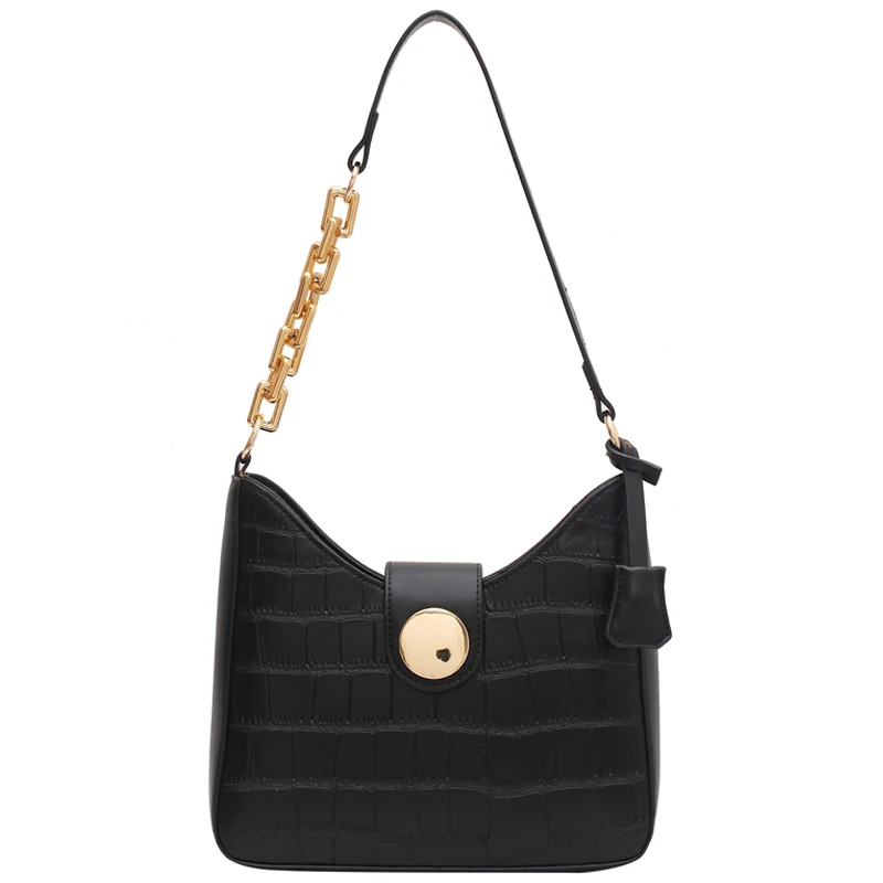 

Trending Vintage PU Leather Underarm Bags for Women 2020 New Wild Shoulder Bag Female Trend Branded Handbags and Purses
