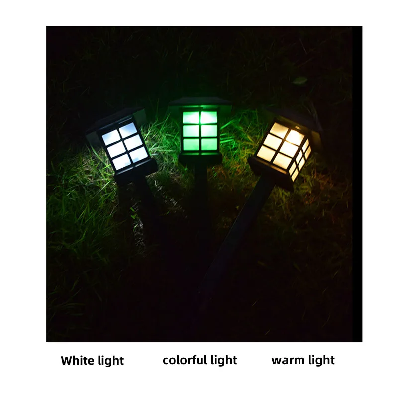 

Outdoor Solar Garden Night Light LED Household Small House Lawn Light Garden Light Small Palace Light Led Garden Yard Light