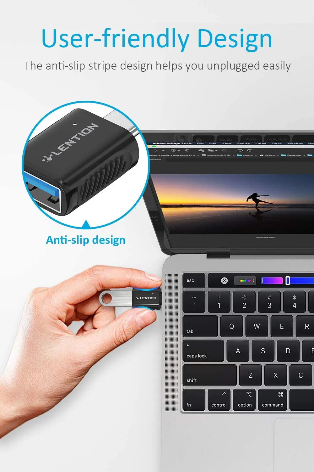 Переходник с USB C на 3 0 переходник OTG со штекером Type гнездо для 2020 2016 MacBook Pro новый iPad