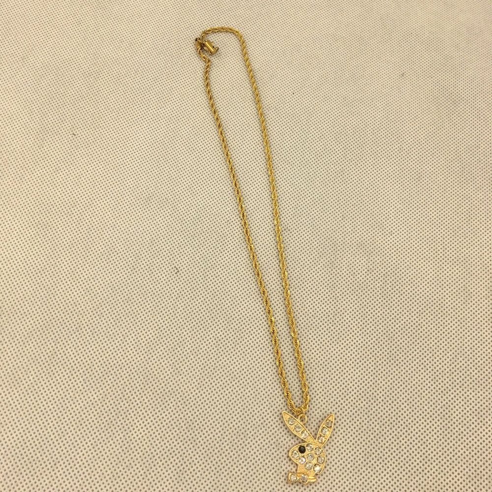 

New 2021 fashion Stainless Steel Hippop Necklace Rabbit Bunny Pendant Necklace For Men Women Dropshopping