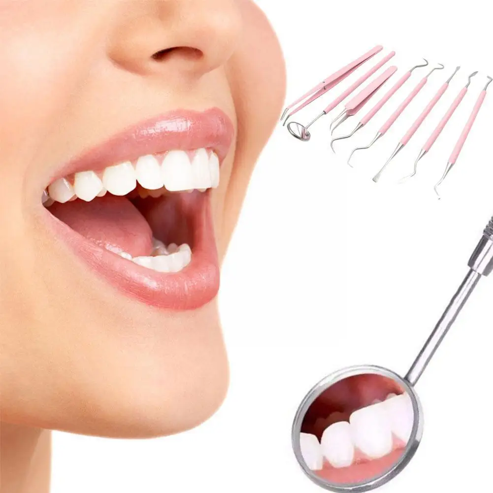 Стоматологическое зеркало серп Тартар зубная палочка ротовая Стоматологическая