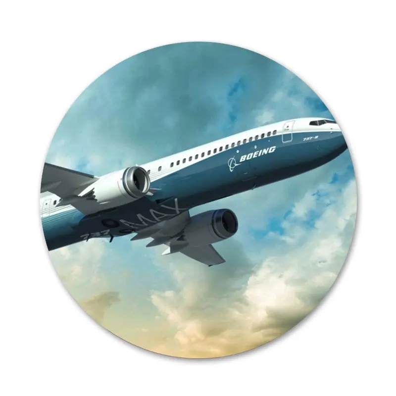 Ночных полетов B737 самолета значок брошь заколка аксессуары для одежды рюкзак