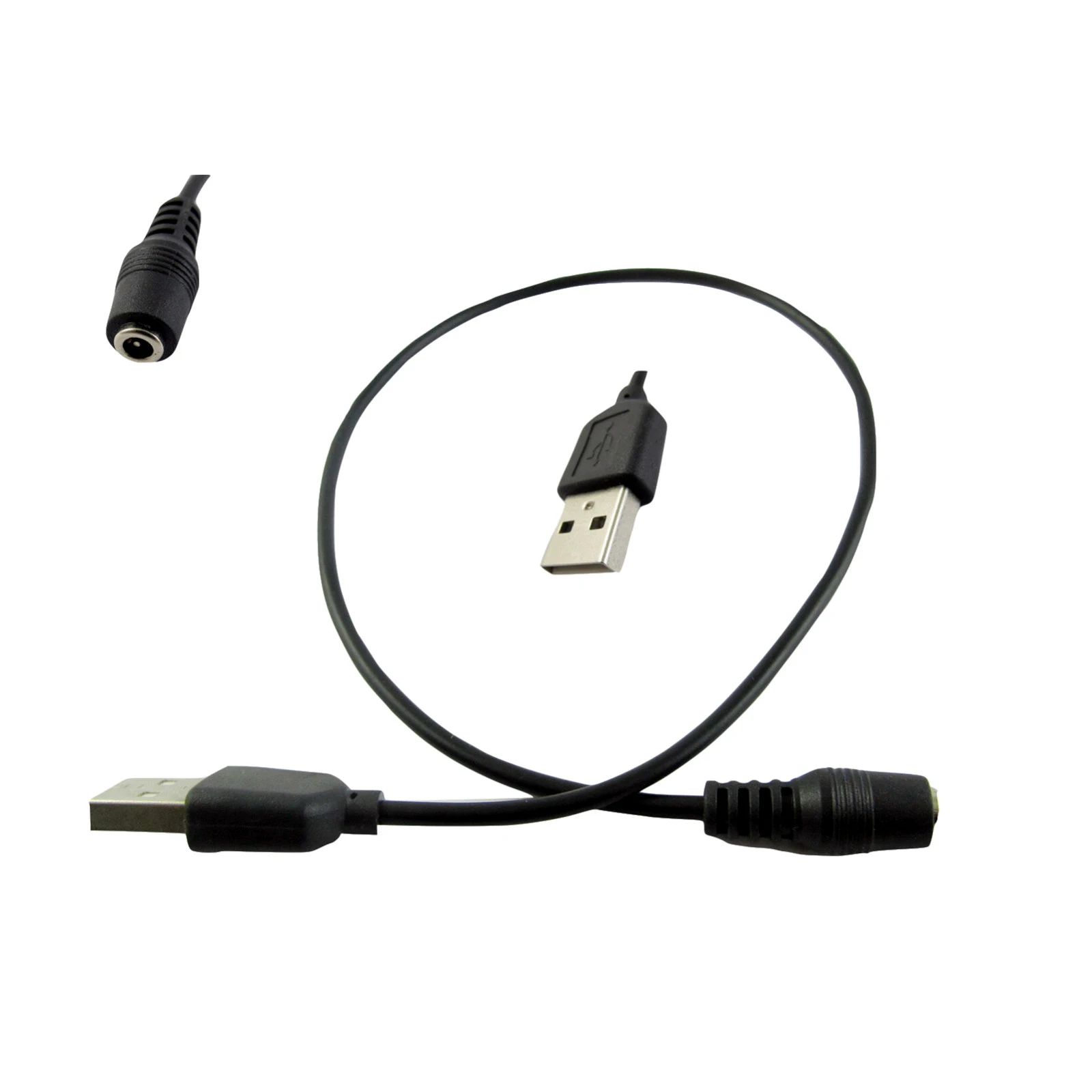 1x DC Power USB 2 0 A штекер к 3 5 мм x 1 35 гнездовой разъем шнур кабель 40 см|Компьютерные
