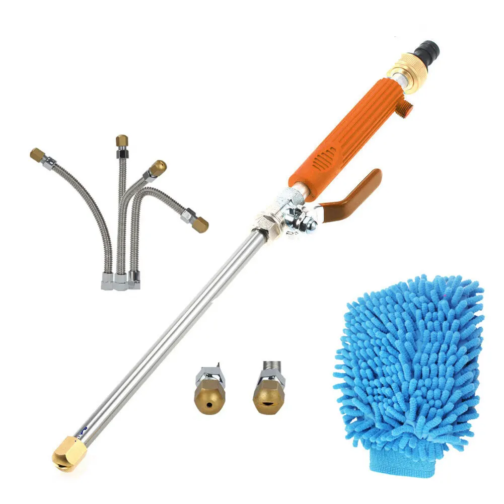 

Portable Tube Home Outdoor Yard Tool Water Jet Set Cleaning Cloth Power Sprayer Car Washer Hose High Pressure Garden