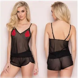 black2 Женская мода, сексуальное Очаровательное платье на бретелях, женское сексуальное платье с глубоким v-образным вырезом, соблазнительный рюкзак, мини-эротическая одежда для сна - Цвет: black2