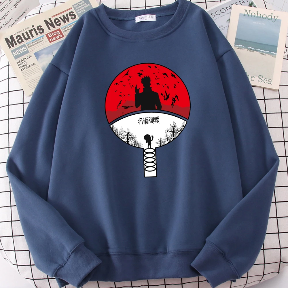 

Jujutsu Kaisen Anime Print Male Sweatshirt Casual Creative Clothing For Men Casual Harajuku Hoodie Oversized Loose Tracksuit
