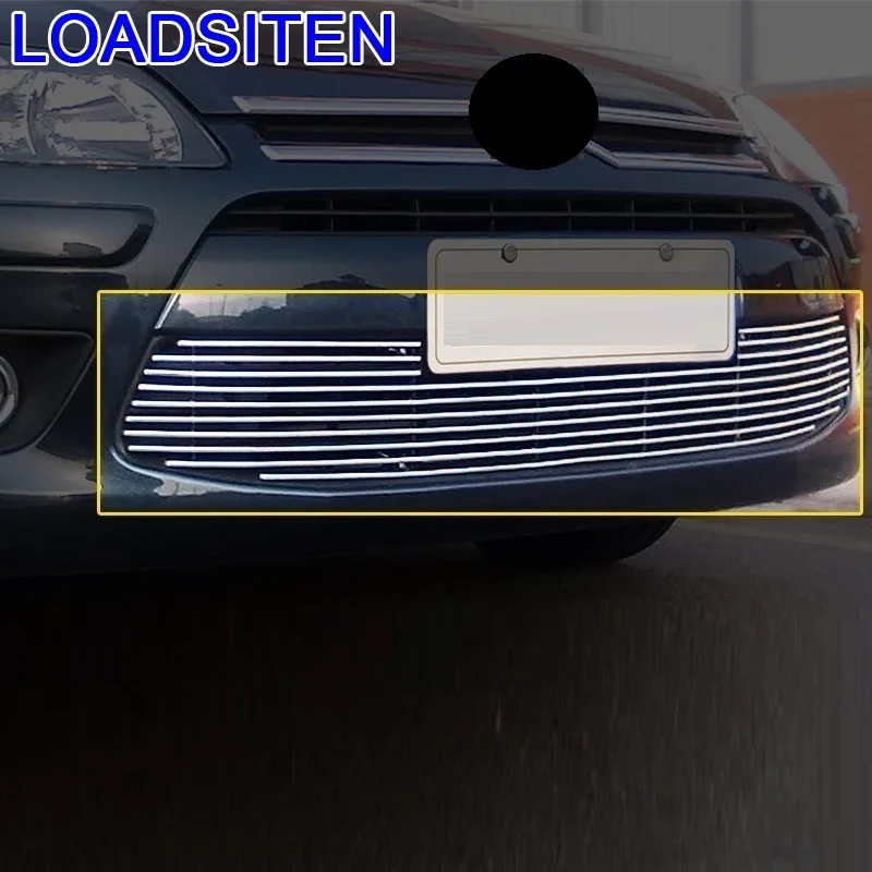 Хром Automovil автомобильный корпус передний бампер решетка наружные яркие блестки