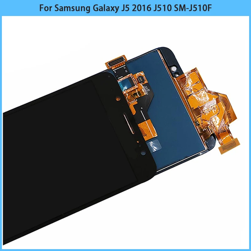 Новый экран сенсорного дисплея Совместимый с Samsung Galaxy J5 2016 J510 SM-J510FN J510M J510A J510H