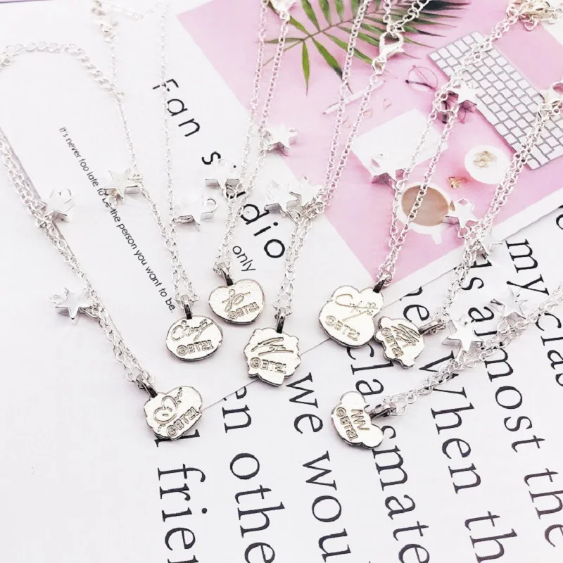 

Bangtan boys group The same bracelet around the bracelet, chain, necklace