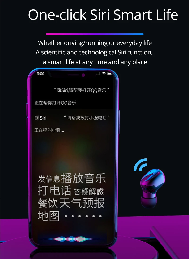 G6s Bluetooth наушники беспроводные наушники IPX7 водонепроницаемый TWS светодиодный дисплей гарнитура стерео спорт HiFi беспроводные наушники для телефонов