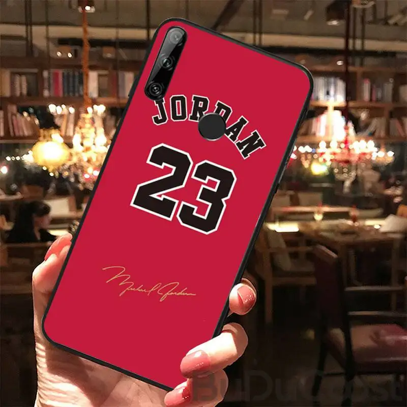 

CUCI Basketball 23 Jordan Cover Bling Cute Phone Case For Huawei Y5 Y6 Y7 Y9 Prime Pro II 2019 2018 Honor 8 8X 9 lite View9