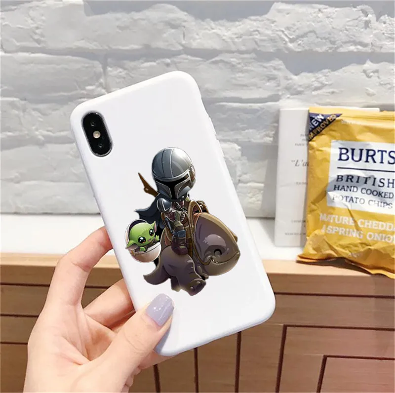 Милый ТВ мандалорский ребенок йода чехол для телефона для iPhone X 7 Plus чехол силиконовый чехол для iPhone 11 pro 6S 8 6 Plus XS Max чехол - Цвет: BHSR-23733