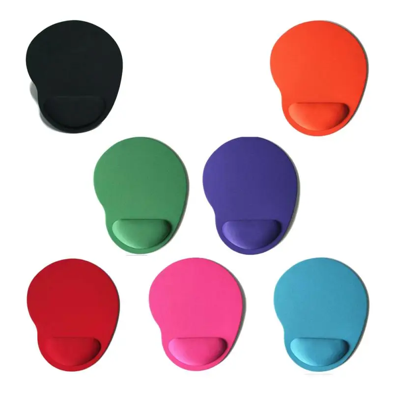 

Solid Color Mouse Pads EVA Wristband Comfortable Mice Mat for Game Computer PC Laptop Hand Wrist Protective Mousepad Best Gift