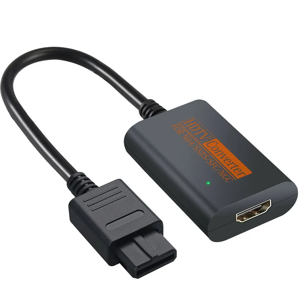 Adaptador convertidor compatible con NGC/SNES/N64 a HDMI para intend D 64 para GameCube, Cable Digital completo, Plug And Play, nuevo