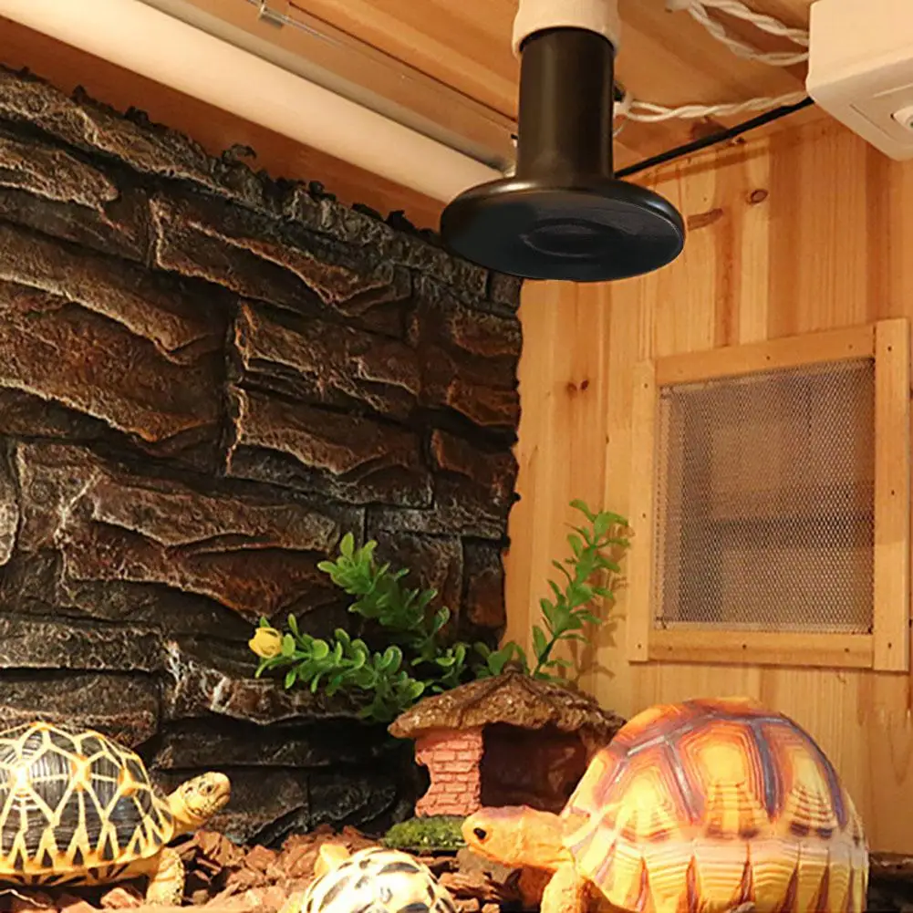 E27 ПЭТ нагревательная лампа Инфракрасный Керамический Излучатель тепловая