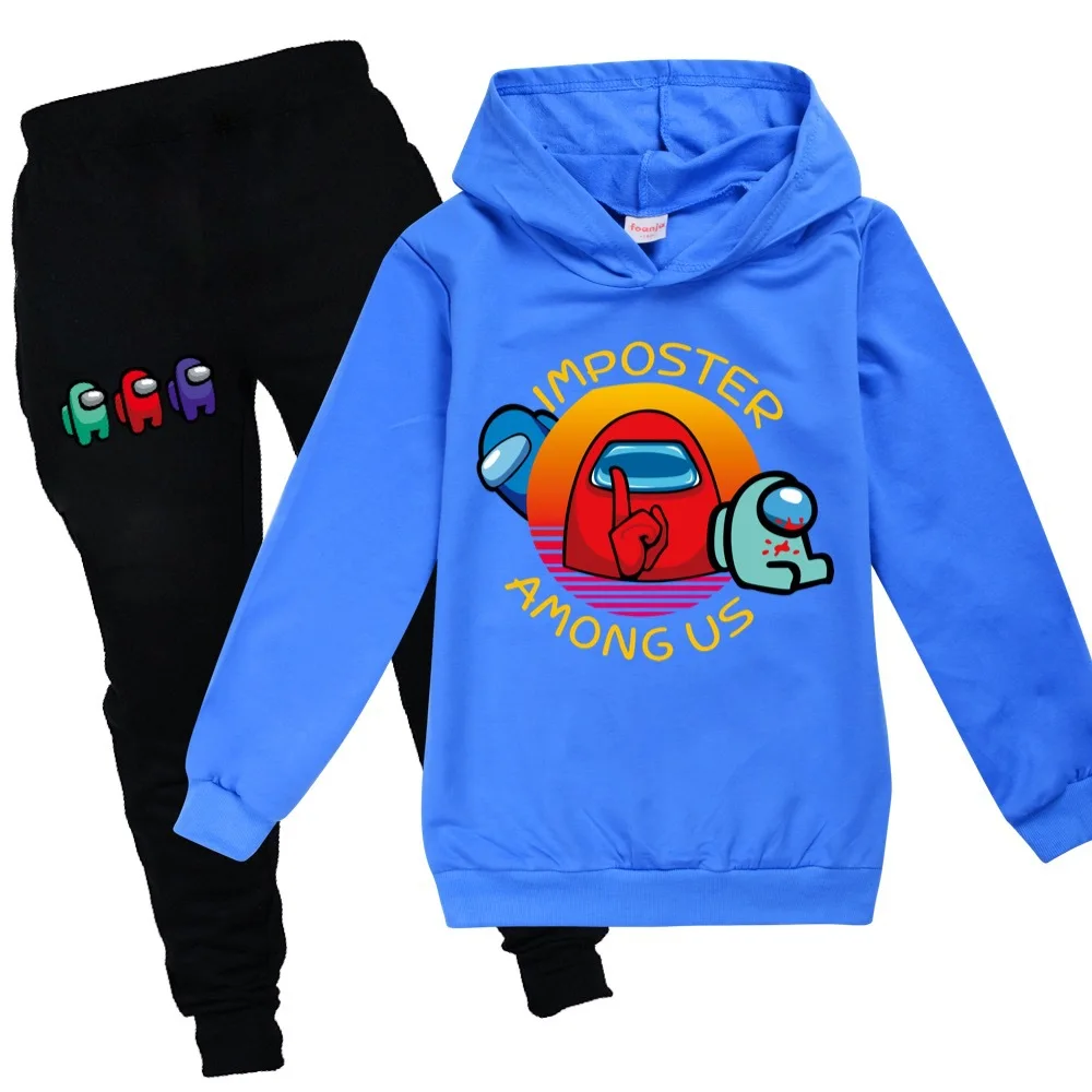 

Boys hoodies set children's sweatshirt boys black clothes outfits hoodie for teen T Shirt Cotton Baby Tops Teenage 2021 New