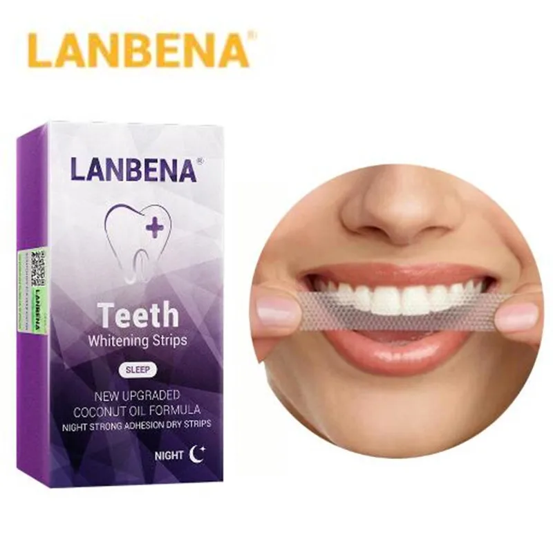 Отбеливание зубов полоски Фанера ДЛЯ зубы стоматологические отбеливания ночное