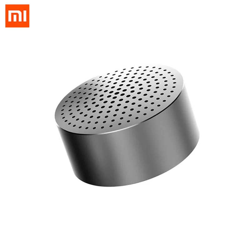 Xiaomi Mi Bluetooth динамик Портативный беспроводной мини круглая коробка Lourpeaker металла