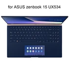 Чехлы для клавиатуры для ASUS zenbook 15 UX534 FA UX534FT UX533 vivobook S15 S532, новый 2020 прозрачный силиконовый защитный чехол из ТПУ