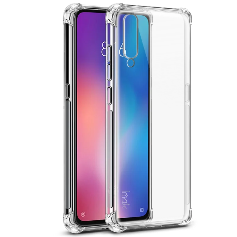 Прозрачный Для Xiaomi mi 9 Lite чехол с кристаллами Xiaomi mi 9 чехол ультра мягкая прозрачная задняя крышка для Funda Xiaomi mi 9 Lite чехол Xiao mi 9 9 SE - Цвет: Прозрачный