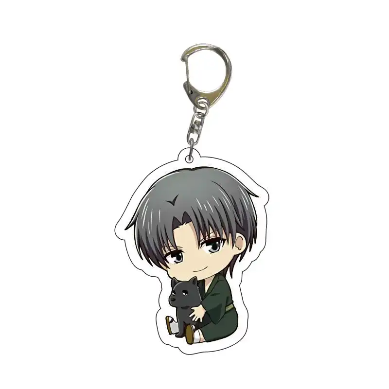Фруктовая корзина Sohma члены семьи аниме брелок для Honda Tohru Souma Kyo Shigure Yuki Ayame Akito Hatori