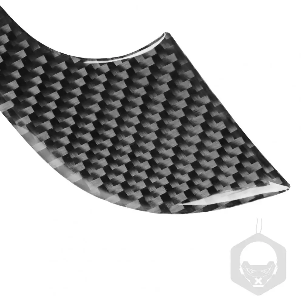 

Co-pilot Storage Box Handle Cover Precise Self-adhesive Carbon Fiber Left Driving Car Sticker for Dodge- Challenger 2015-up