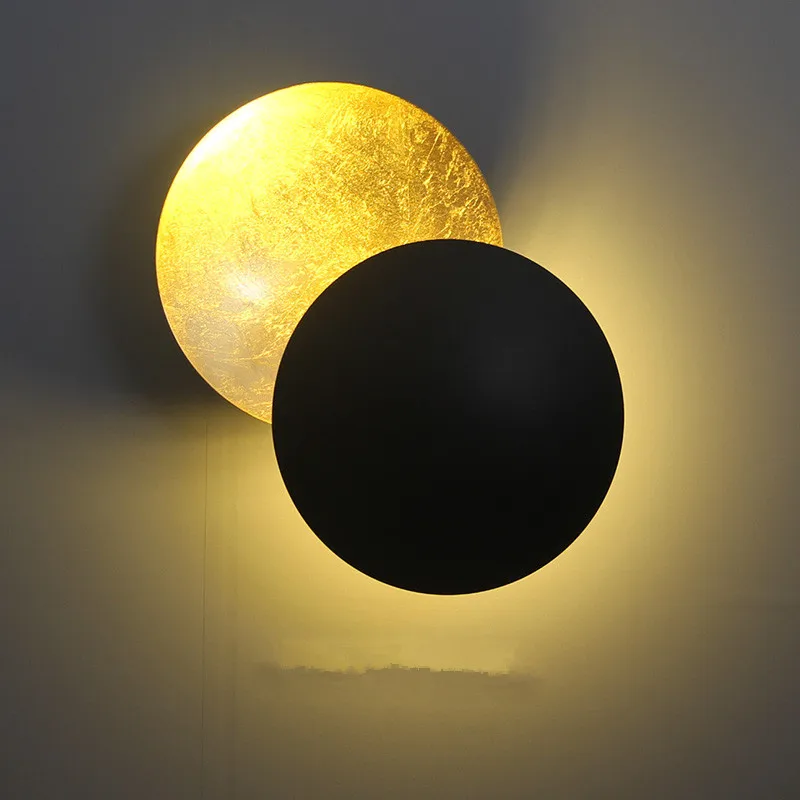 

Скандинавские простые Настенные светильники для спальни рядом с гостиной, настенные светильники для лестницы, коридора, коридора, освещение детской