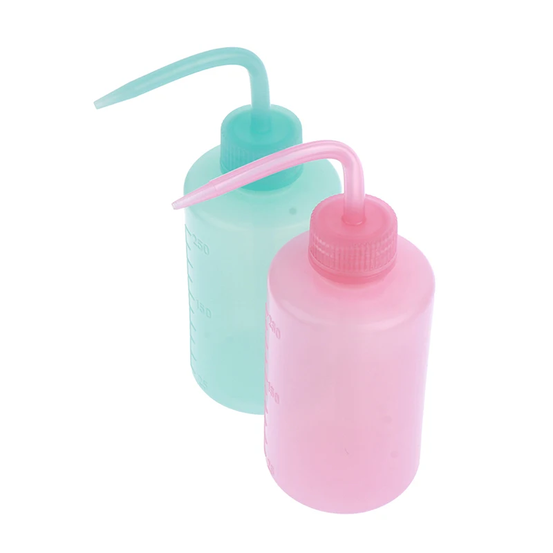 

Wash Clean Clear Pink Plastic Green Soap Lab Wash Squeeze Diffuser Bottle 250ml 1pcs
