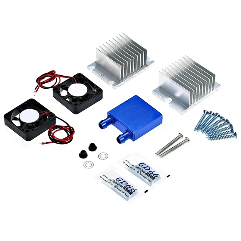1 Set Mini Air Conditioner DIY Kit Thermoelectric Peltier Cooler Refrigeration Cooling System + Fan for Home Tool | Бытовая техника