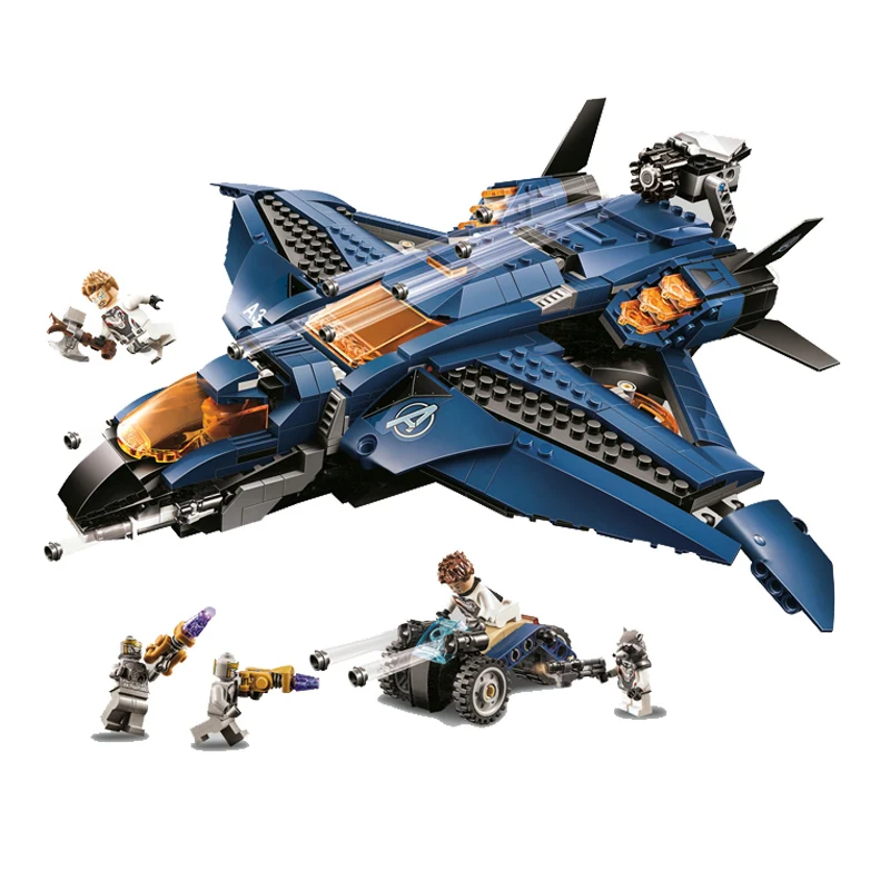 Marvel Avengers эндшпиль Мстители Ultimate Quinjet Строительный набор блок игрушки 76126 | Игрушки