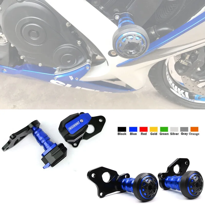 Для SUZUKI GSXR 750 600 GSX R600 R750 GSXR750 2006-2016 двигатель защита от падения рамки ползунок