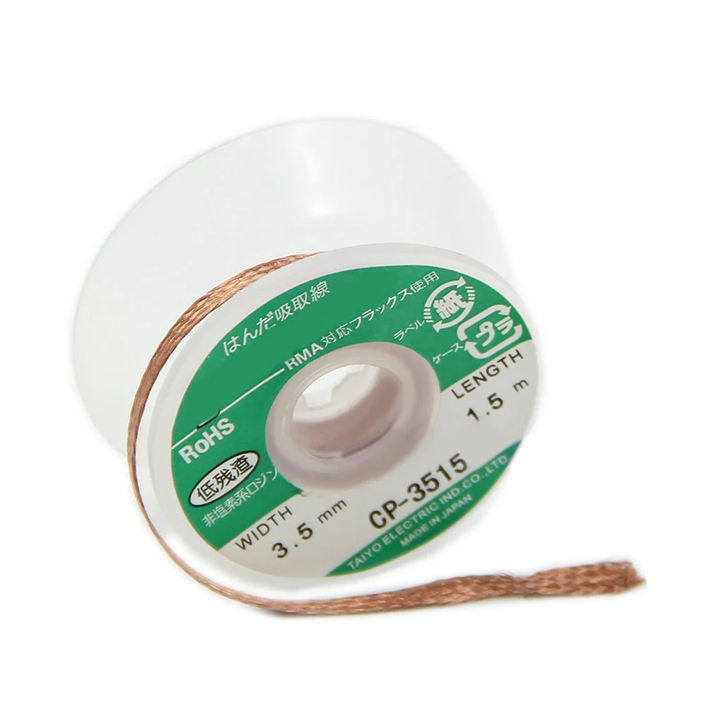 1 шт. оплетка для припоя длина 5 м ширина 3 мм | Инструменты