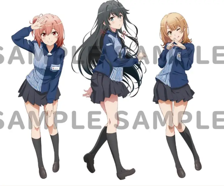 My Teen романтическая комедия SNAFU Yukinoshita Yukino Yuigahama Yui Косплей акриловая фигурка