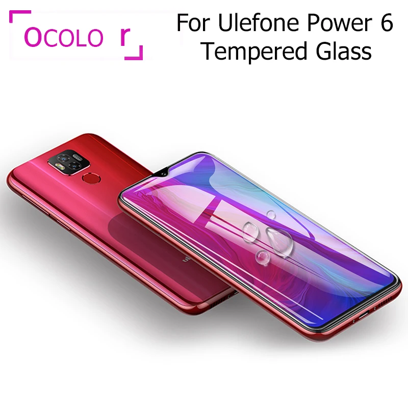 Ocolor для Ulefone power 6 защитная пленка из закаленного стекла экрана | Мобильные