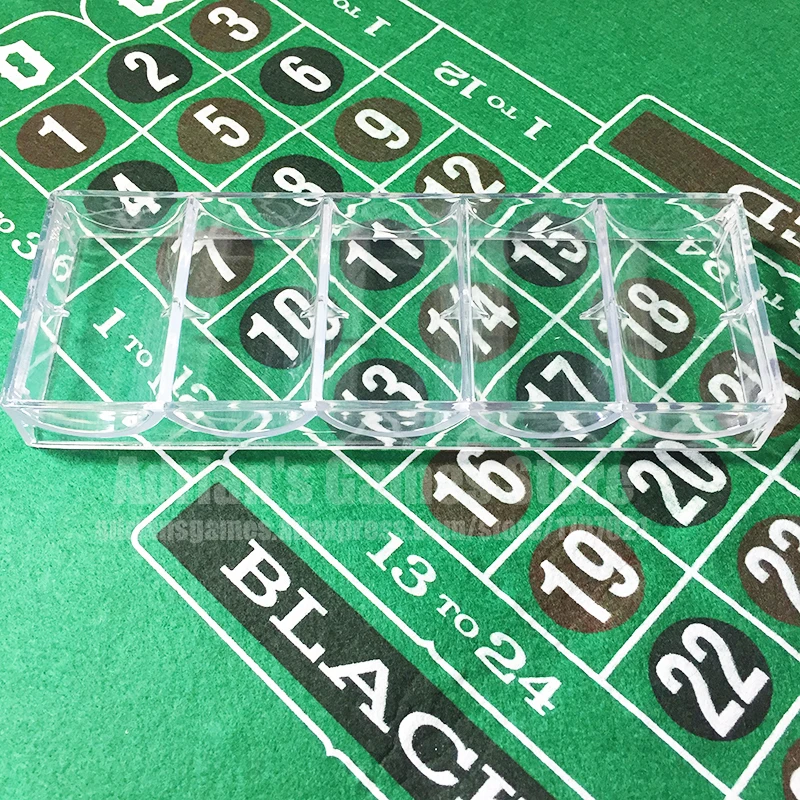 100шт емкость фишки для покера ящик набор акрил чемодан Poker Chips Case/Box|poker maleta|poker chip