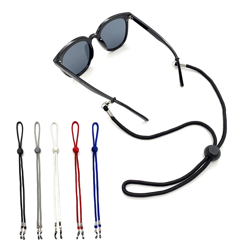 Non-slip Color Nylon Reading Glasses Lanyard Mask Lanyard Dual-use Adjustable Sunglasses Lanyard Comfortable cadena para gafas