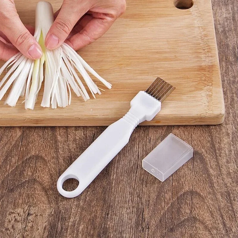 

New Vegetable Onion Cutter Shredder Slicer Scallion Green Onion Multi Chopper Cocina Cutlery Kitchen Gadgets and Accessories