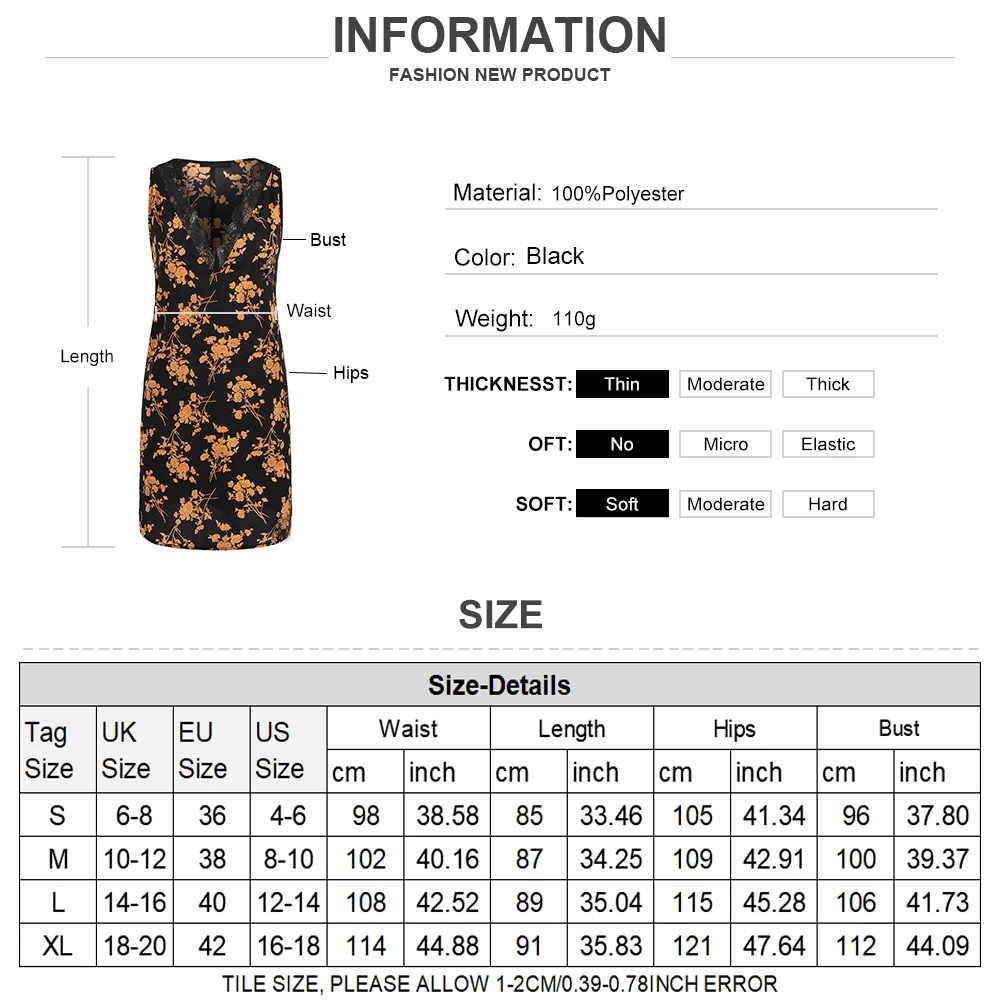 

2021 Fashion New Women Summer Bohemian Lace Deep V Neck Sleeveless Party Mini Dress Casual Tunic Loose Sundress Vestidos D30