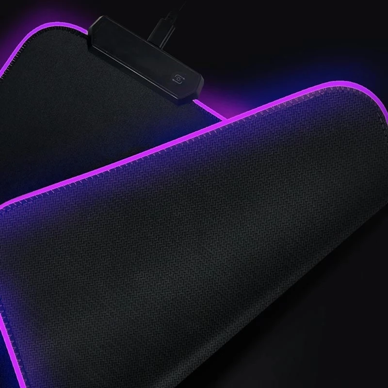 Высокое качество цветная (RGB) Мышь Pad Радуга шесть осада игровой большой