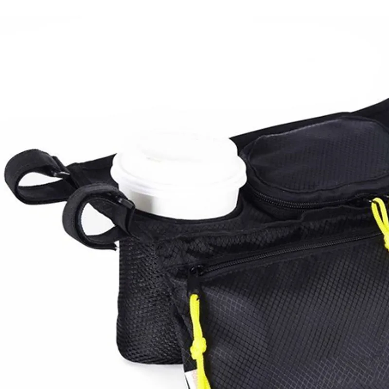 

Baby Stroller Hanging Bag Safety Waterproof Oxford Cloth Fashion Mummy After Hanging Fashion Grid Tray Umbrella Car Storage Bag