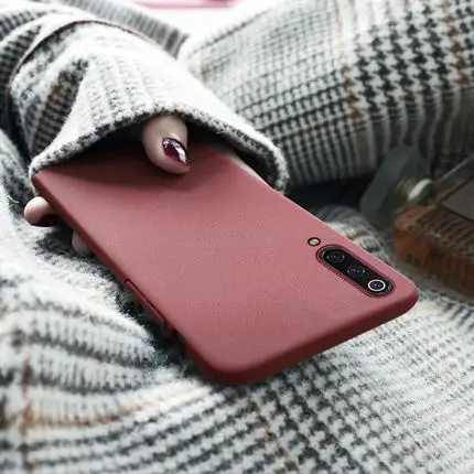 Чехол для Xiaomi Redmi K20 Pro мягкий матовый Силиконовый тонкий защитный чехол на заднюю