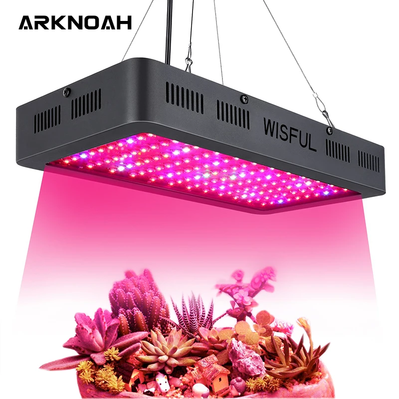 

ARKNOAH Led Grow Light Full Spectrum 1200W Double Chips Indoor Plants Grow Lights for Greenhouse Hydroponic Veg and Flower